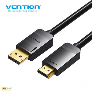 გადამყვანი/HADBG, VENTION  DP to HDMI Cable 1.5M Black