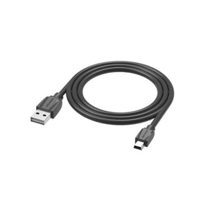 უსბ კაბელი/VAS-A58-B150, VENTION USB 2.0 A Male to Mini 5 Pin Male Cable 1.5M Black