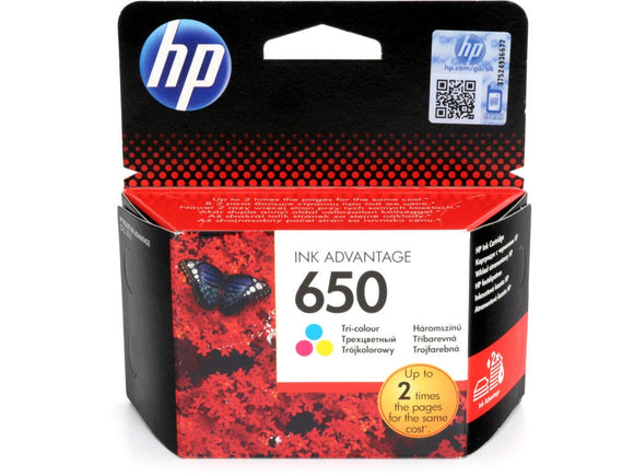კარტრიჯი CZ102AE, HP 650 Tri-color Ink Cartridge