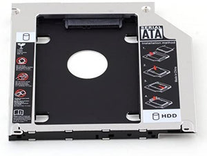 გადამყვანი/SATA 2nd HDD SSD Hard Drive Caddy for CD/DVD-ROM Optical Bay