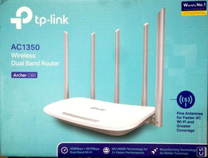 როუტერი/Archer C60, TP-Link,AC1350 Wireless Dual Band Router