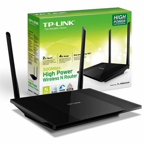 როუტერი, რადიო ქსელი TL-WR841HP, TP-Link, 300Mbps High Power Wireless N Router