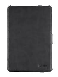 ჩასადები / TRUST Hardcover skin & folio stand for iPad Mini - black / 18829