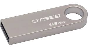 მეხსიერების ბარათი: Kingston DataTraveler SE9 16GB USB 3.0 Metal