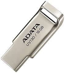 მეხსიერების ბარათი/A-DATA FlashDrive UV130 16GB Champagne Golden USB 2.0 Flash Drive, Retail
