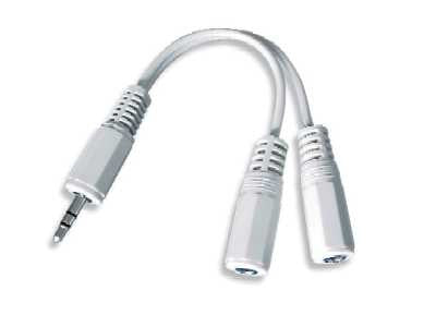 აუდიო კაბელი/Cablexpert 3.5 mm audio splitter cable, 10 cm